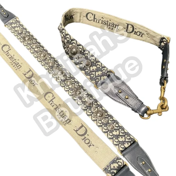 NEW! Authenticated Saddle Hand Bag Blue Dior Oblique Embroidery Iconic MSRP$5100 - Picture 13 of 16